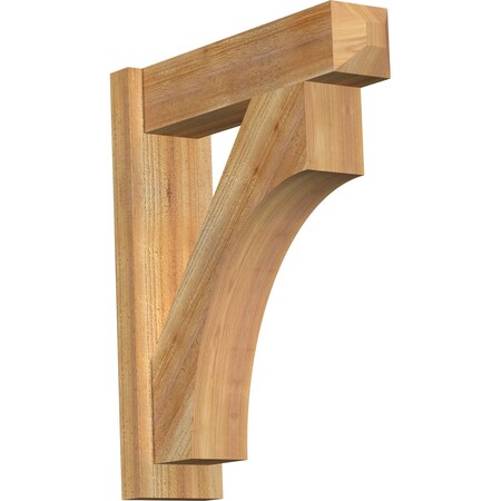 Ekena Millwork Westlake Rough Sawn Craftsman Outlooker, Western Red Cedar, 6"W x 22"D x 26"H OUT06X22X26WTL04RWR